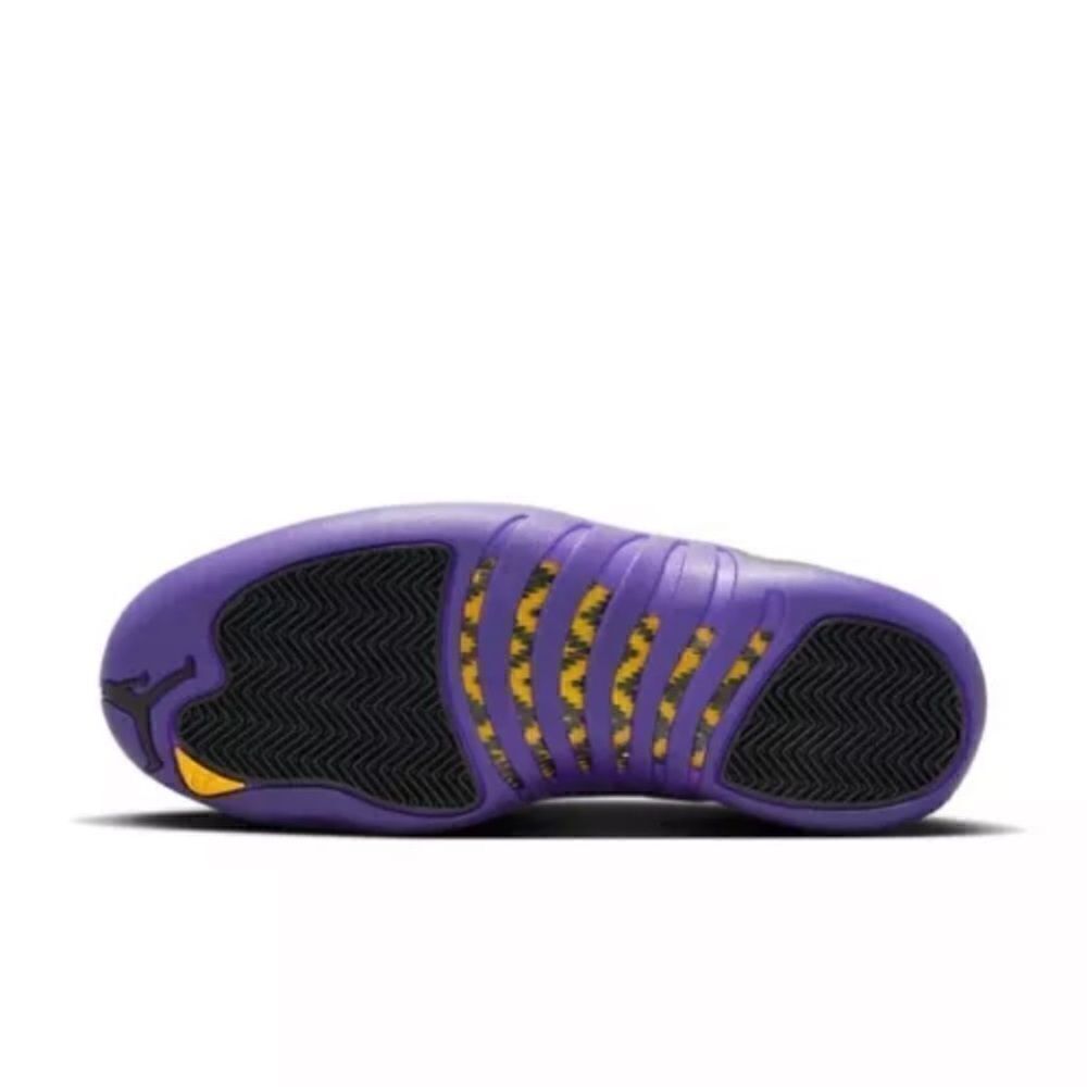 Air Jordan Retro 12 Field Purple Black Sneakers Size 12 - Picture 7 of 14